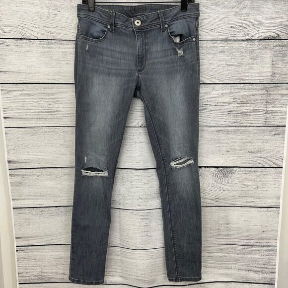 DL1961 Distressed Jean Legging - Picture 1 of 8